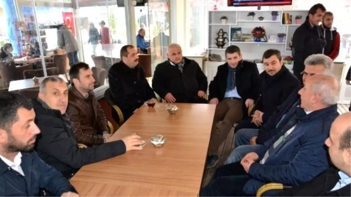 AK Parti Trabzon Milletvekili Aday Adayı Muhammet Balta Çarşıbaşı\'nda Bakan Gibi Karşılandı