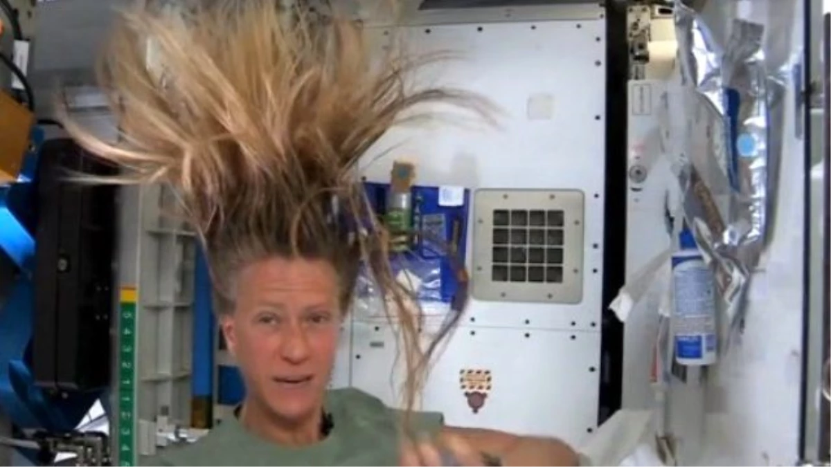 Astronotlar Uzayda Saçlarını Nasıl Yıkarlar?