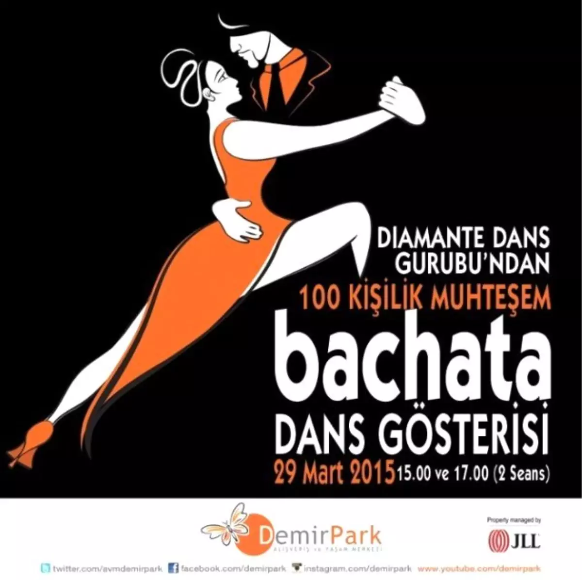 Bachata Dans Gösterisi Demirpark Avm\'de