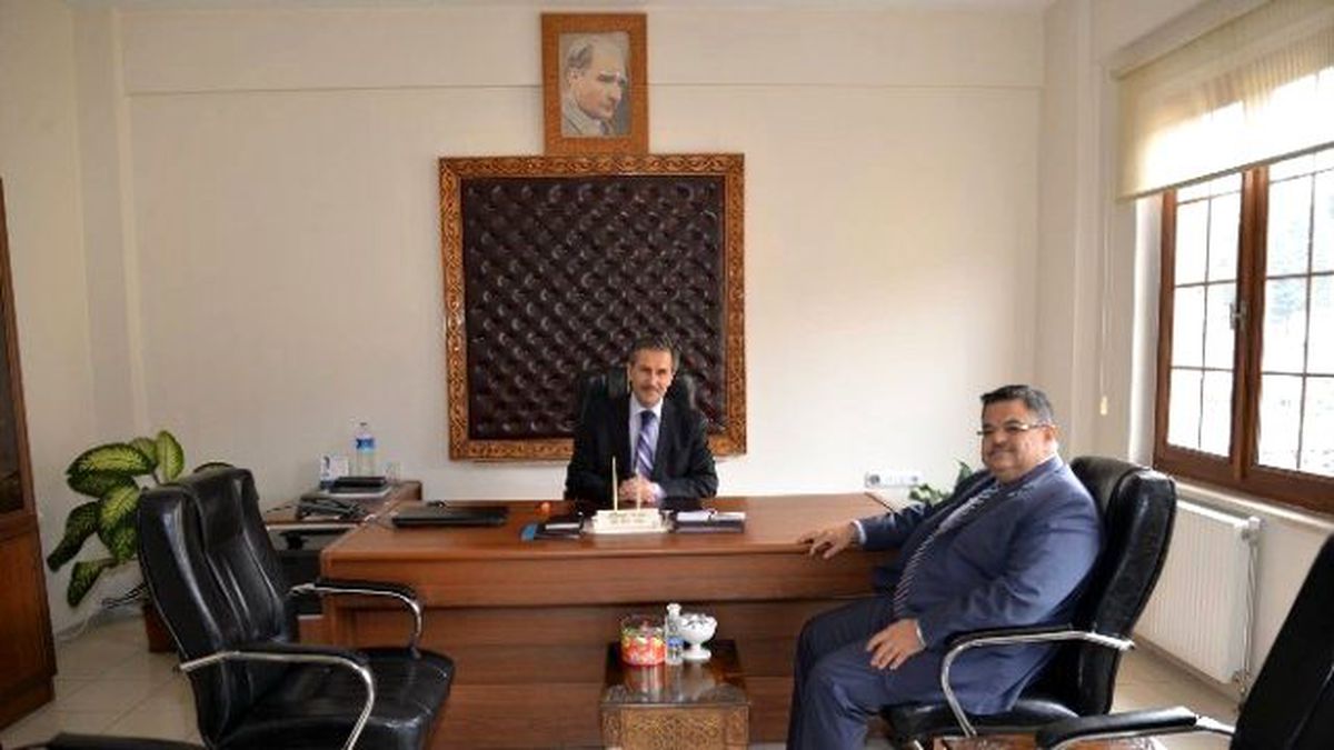 Başkan Yağcı\'dan Göreve Yeni Başlayan El Sanatları Müdürü Arslan\'a Ziyaret