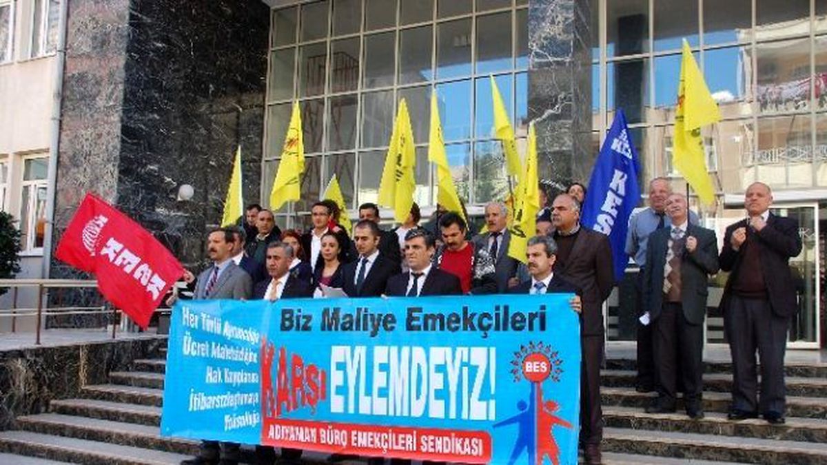 Defterdar Çalışanlarından Basın Açıklaması