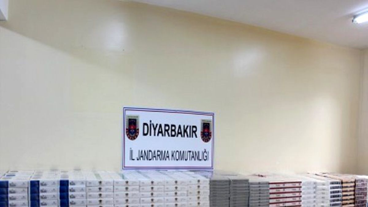 Diyarbakır\'da Kaçak Sigara Operasyonu