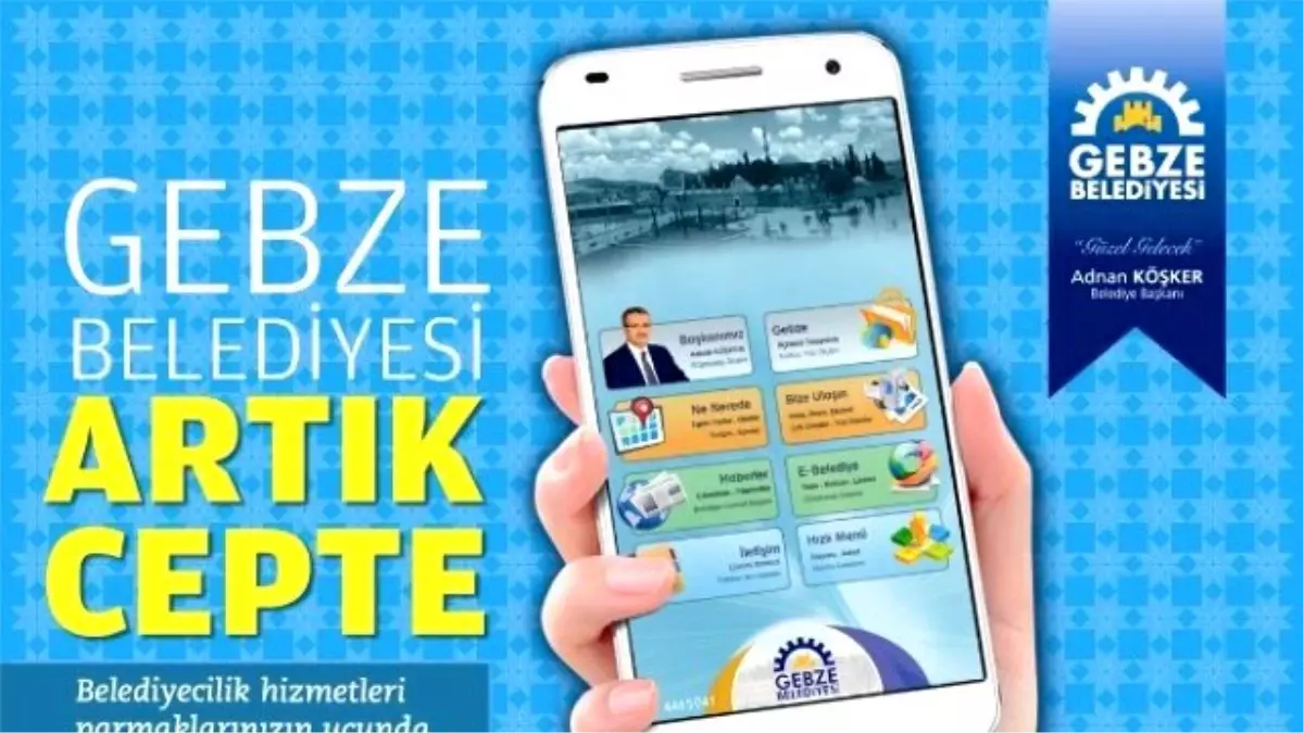 Gebze Belediyesi\'nden Mobil Uygulama