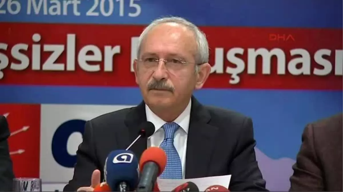 Kılıçdaroğlu, \'Geleceği Birlikte Kuruyoruz Genç İşsizler Buluşması\'na Katıldı