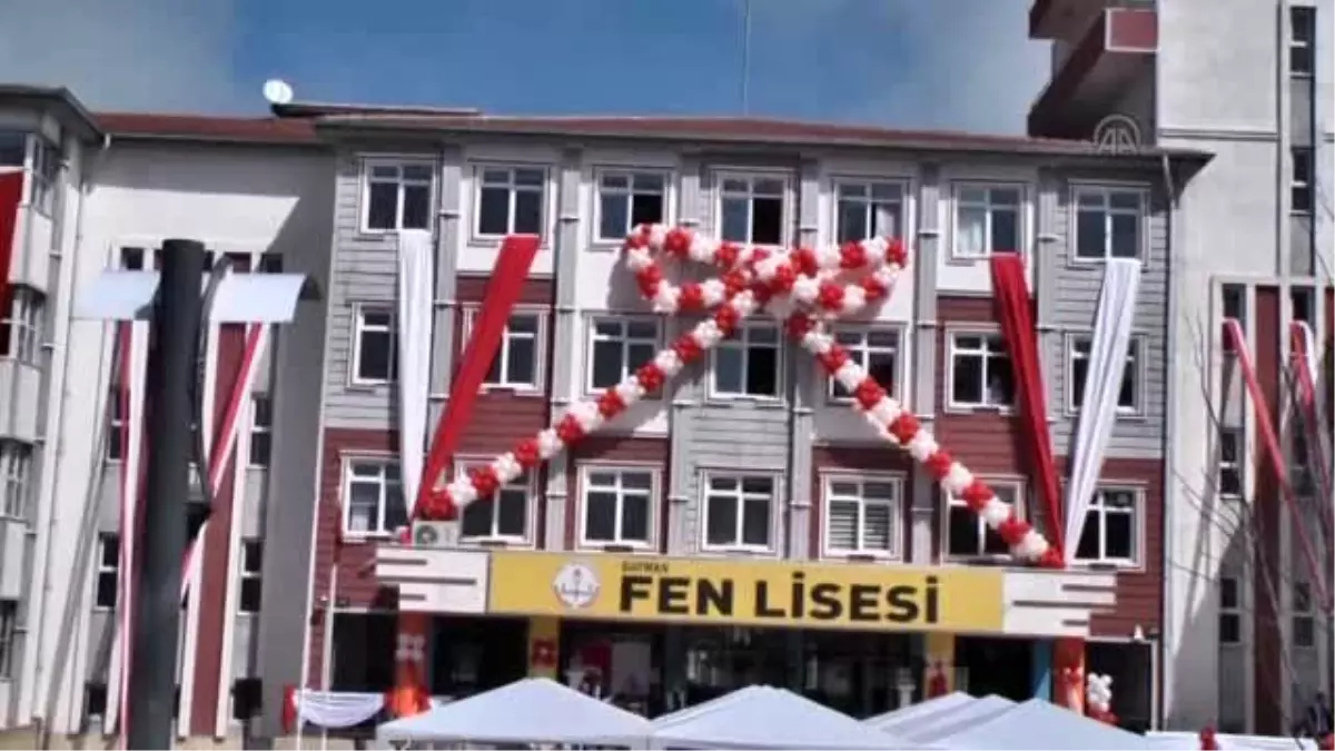 Maliye Bakanı Mehmet Şimşek -Fen Lisesi Açılışı