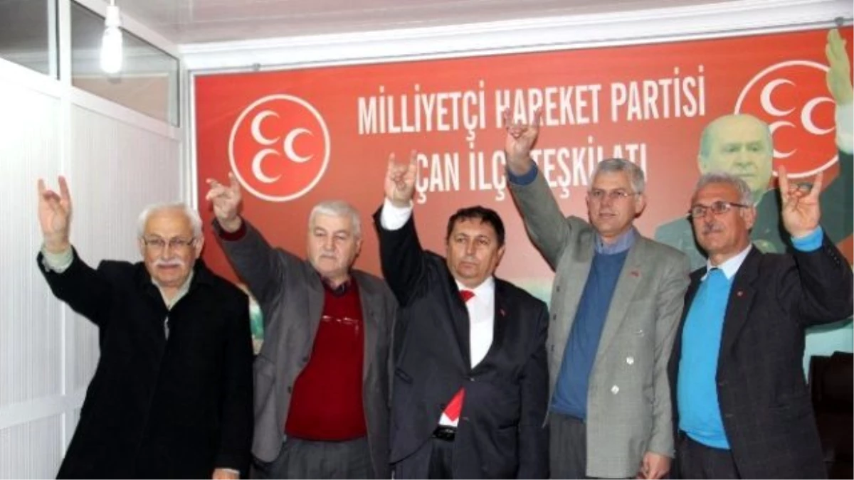 MHP Milletvekili Aday Adayı Karayel Çan İlçe Teşkilatını Ziyaret Etti