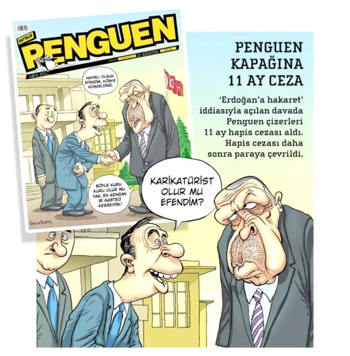 Penguen\'den Açıklama: Basın Özgürlüğü Adına Çok Düşündürücü