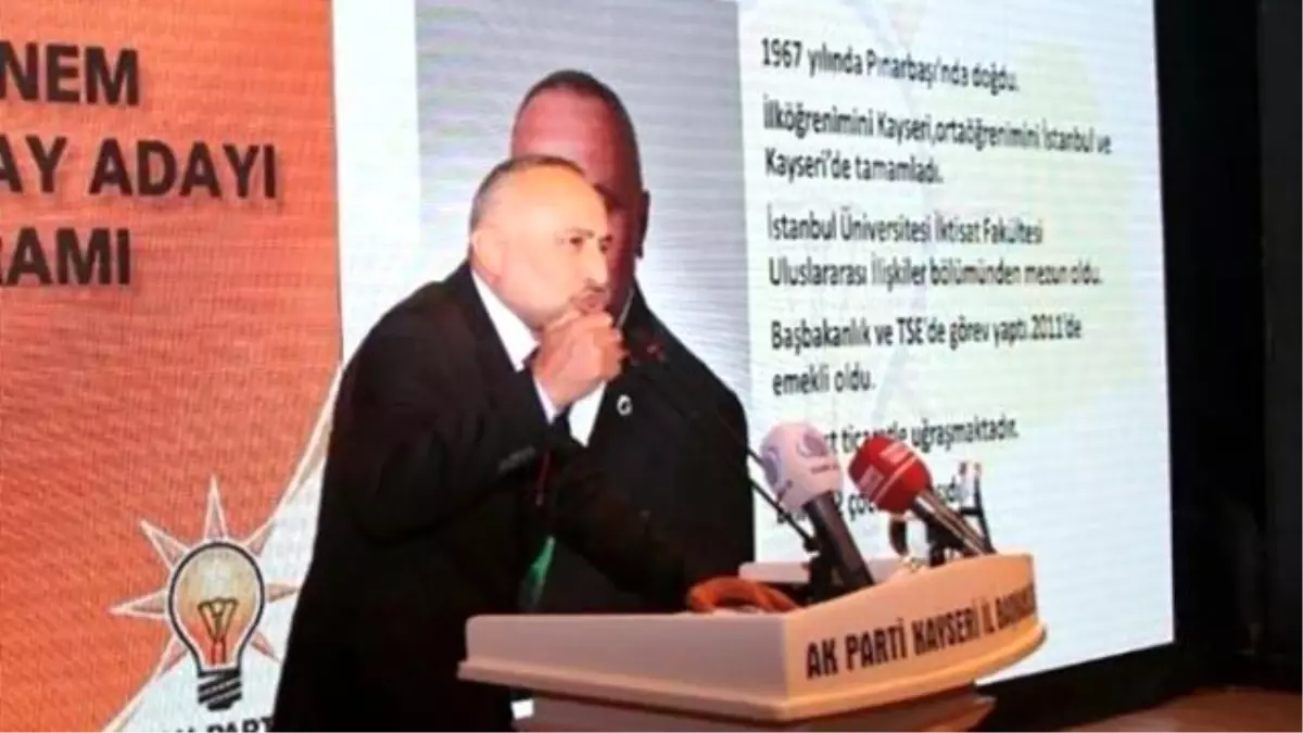 AK Parti Kayseri Milletvekili Aday Adayı Sait Yakut Açıklaması