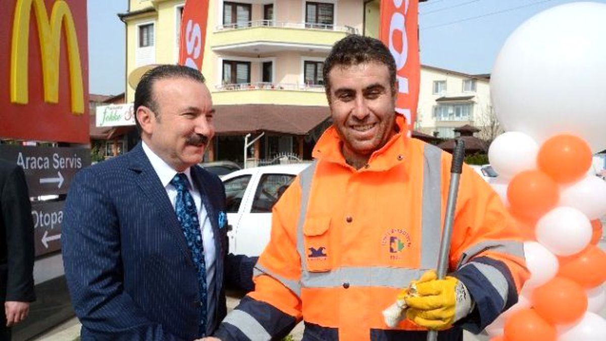 Başkan Doğan\'dan Özverili Çalışmaya Altın