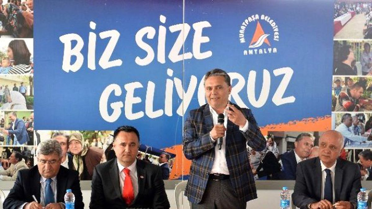 Başkan Uysal Halk Günü Toplantısına Çağlan Mahallesi\'nde Devam Etti