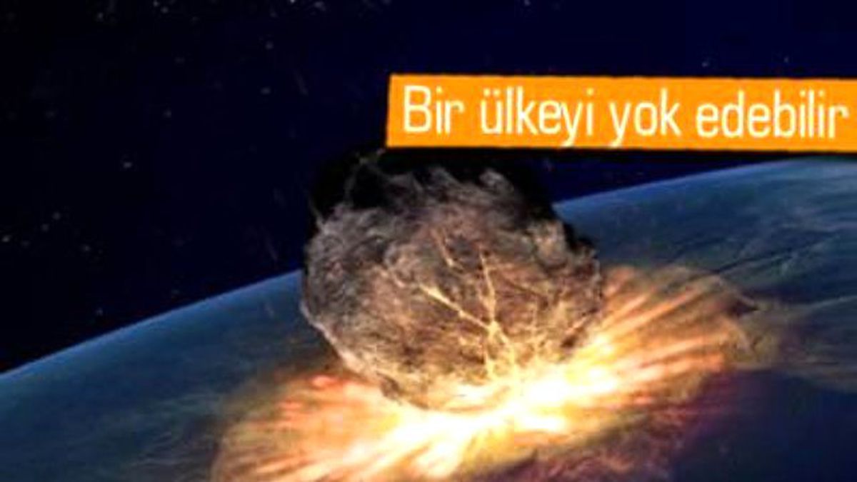 Dünya\'yı Teğet Geçecek Meteor, 13 Milyon Ton Patlayıcı Gücünde