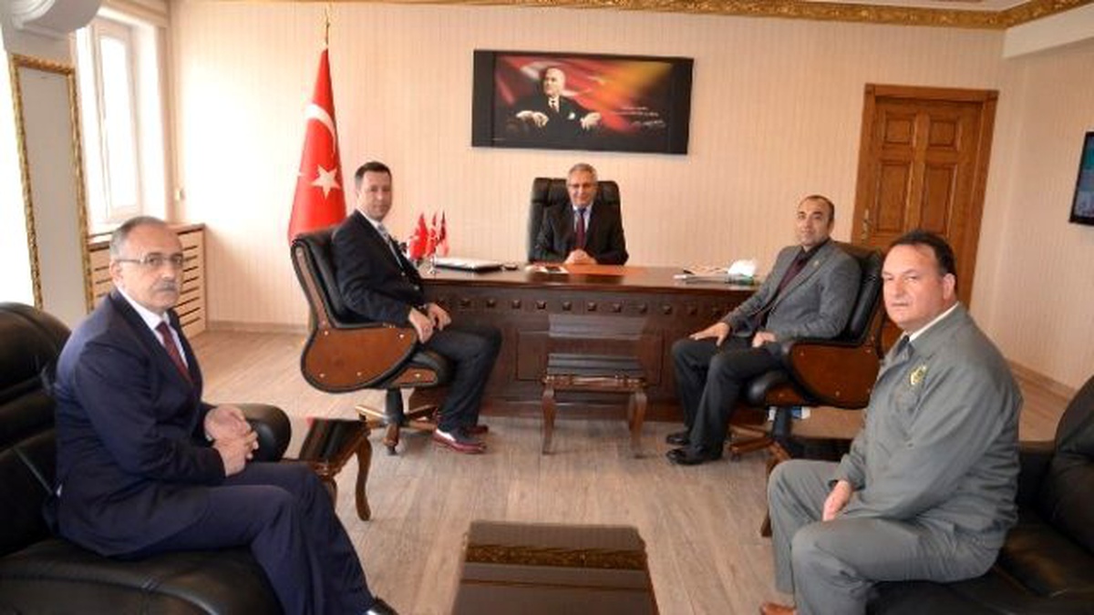 Ormancılardan Kaymakam Yapıcı\'ya Ziyaret