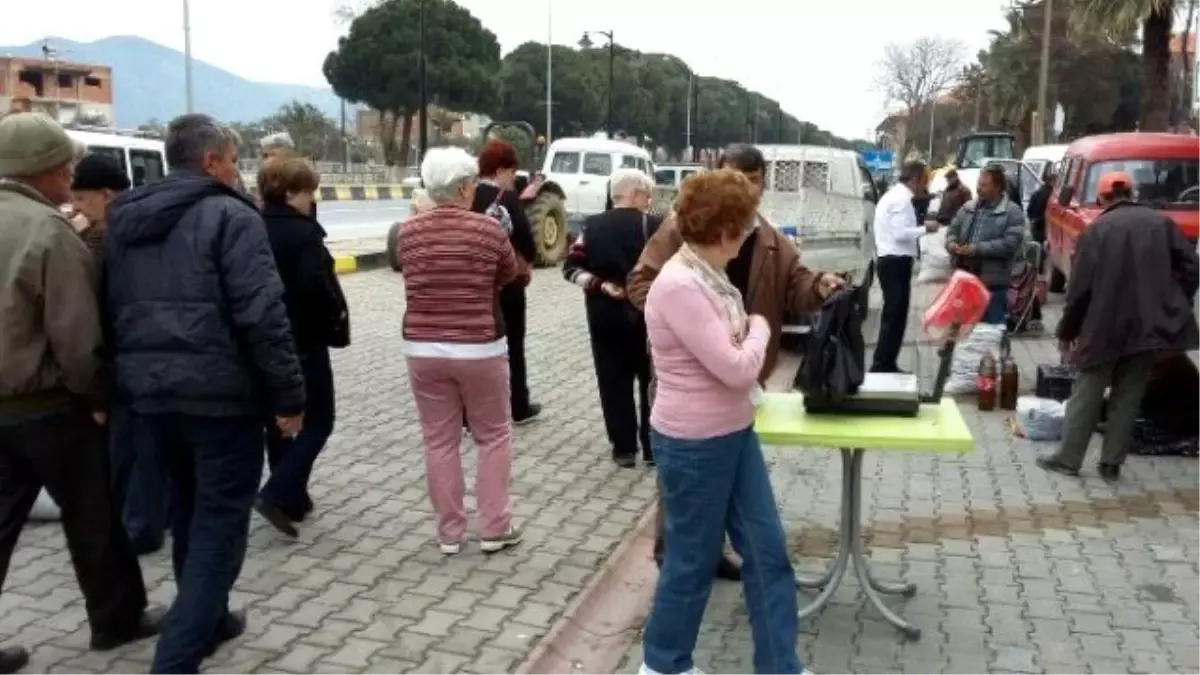 Turistlerden Germencik İncir Pazarına Yoğun İlgi