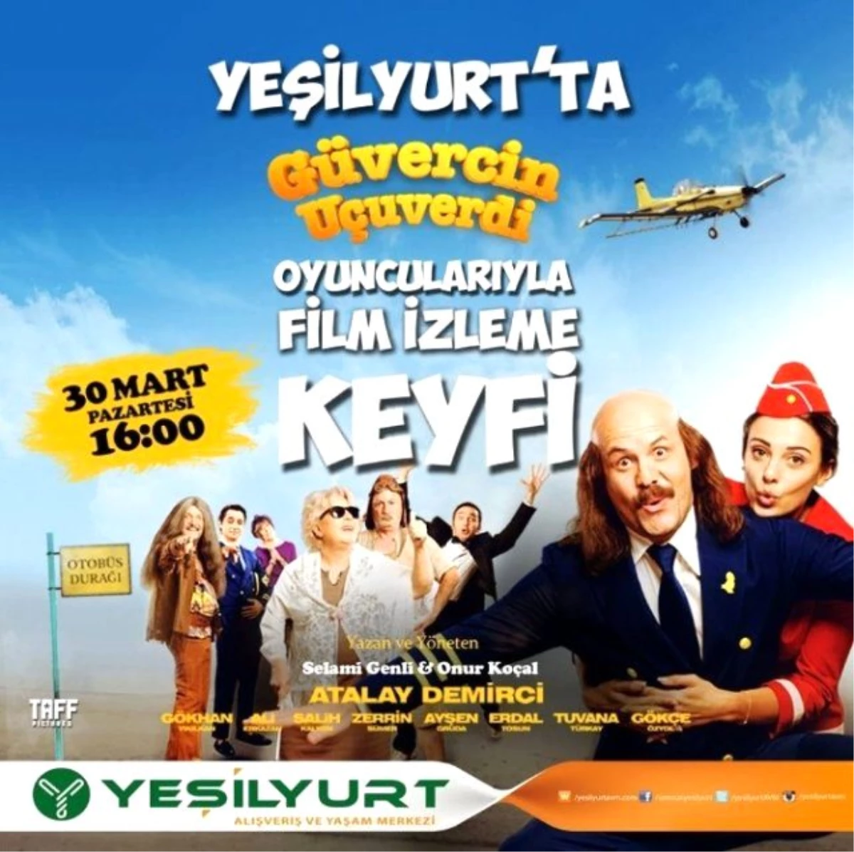 Yeşilyurt Avm\'de \'Güvercin Uçuverdi\' Film Galası