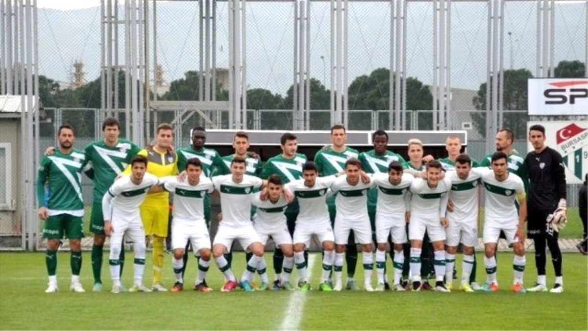 Bursaspor Erciyesspor Provasını U21 Takımıyla Yaptı