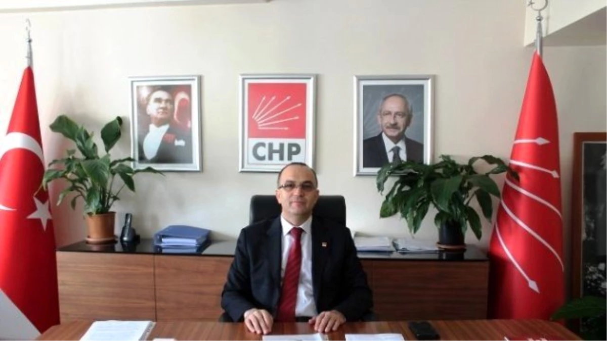 CHP Tekirdağ İl Başkanı Şeref Çetin Açıklaması