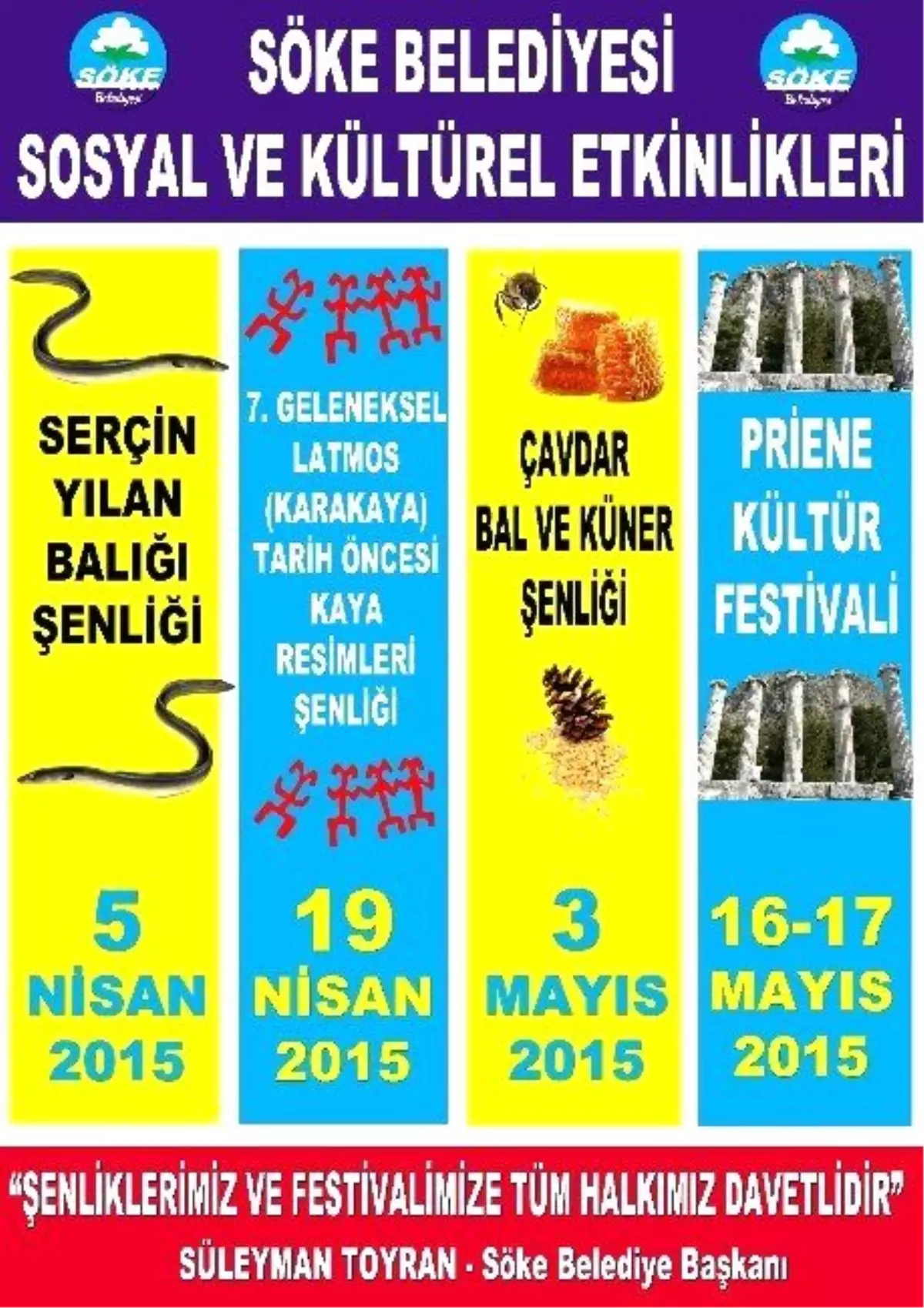 Söke\'nin Köyleri Festivallerle Canlanacak