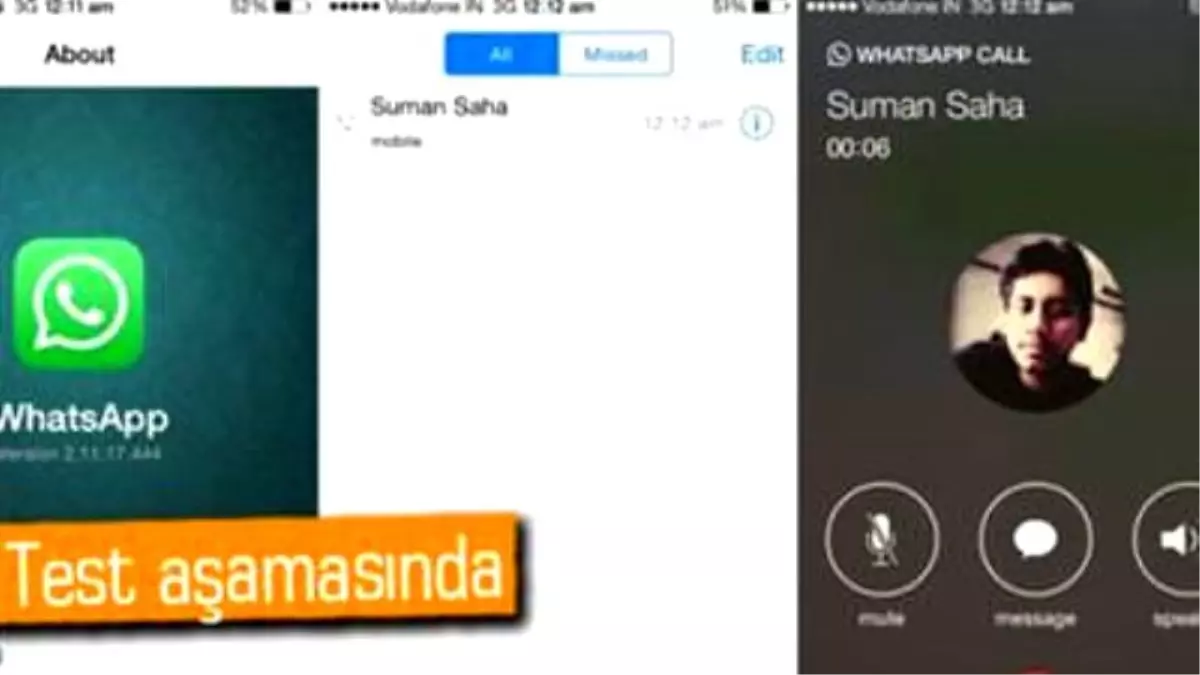 Whatsapp\'ın Sesli Görüşme Özelliği İos İçin de Yolda