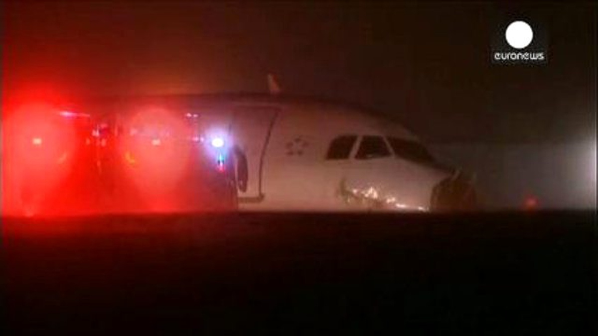 Airbus Bu Kez Kanada\'da Pistten Çıktı