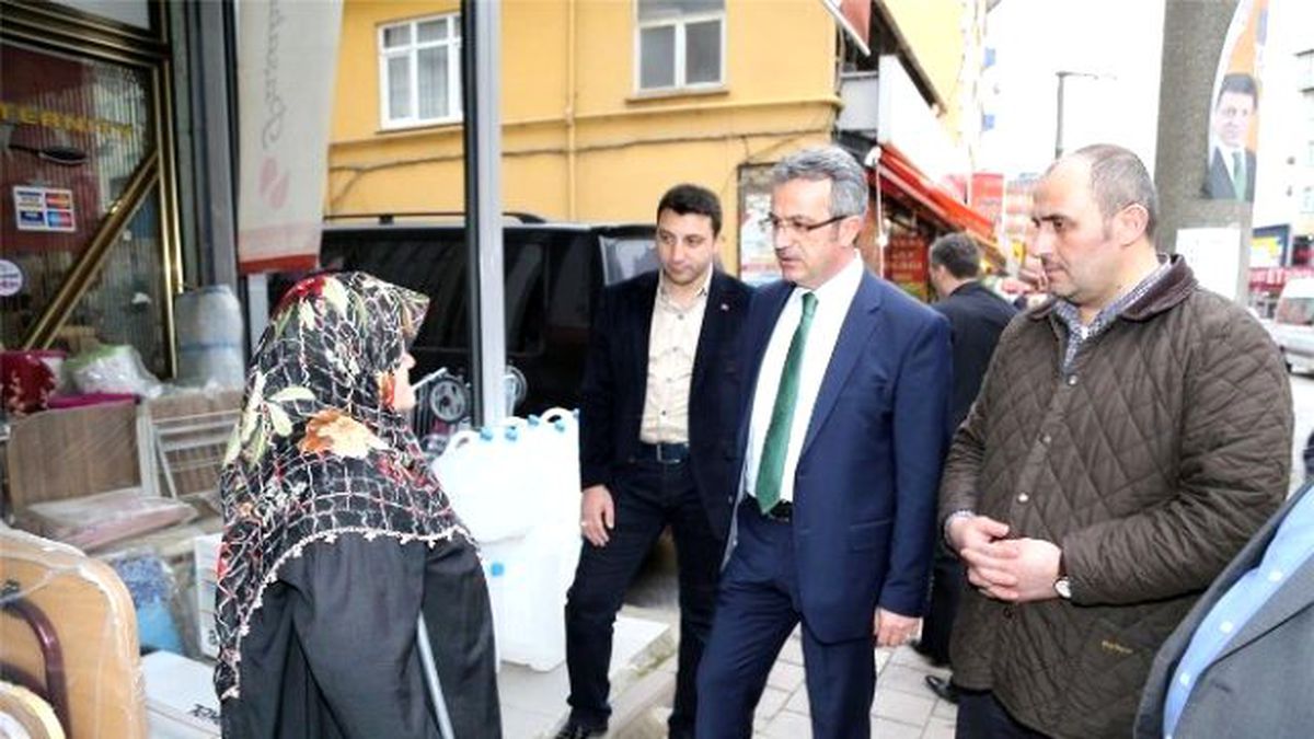 Başkan Köşker Esnafla Buluştu