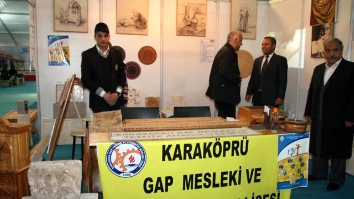 GAP Mesleki Anadolu Lisesi Yapı Fuarında