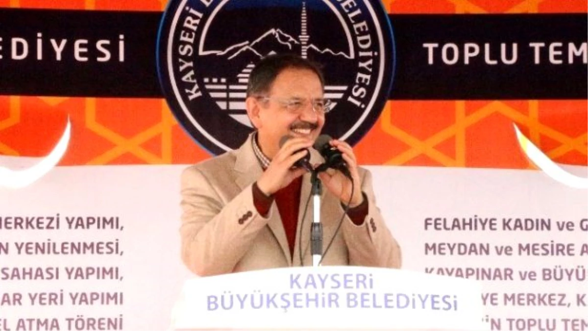 Mehmet Özhaseki Felahiye İlçesinde Halka Seslendi Açıklaması