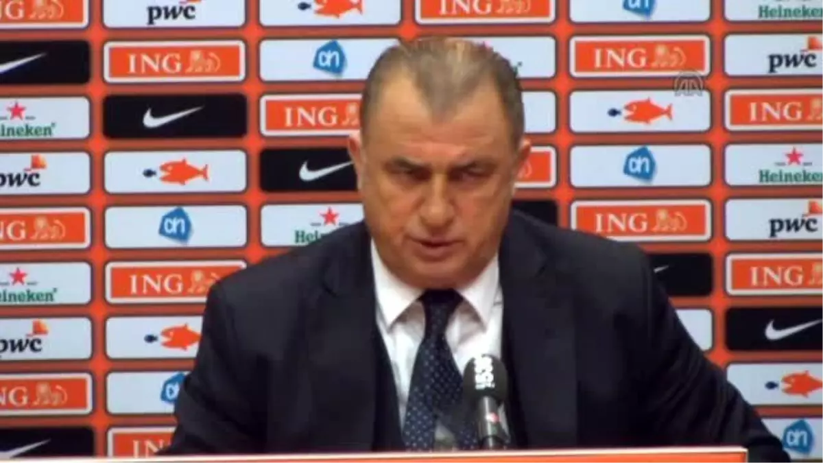 Milli Maçın Ardından, Türkiye Futbol Direktörü Fatih Terim (2)