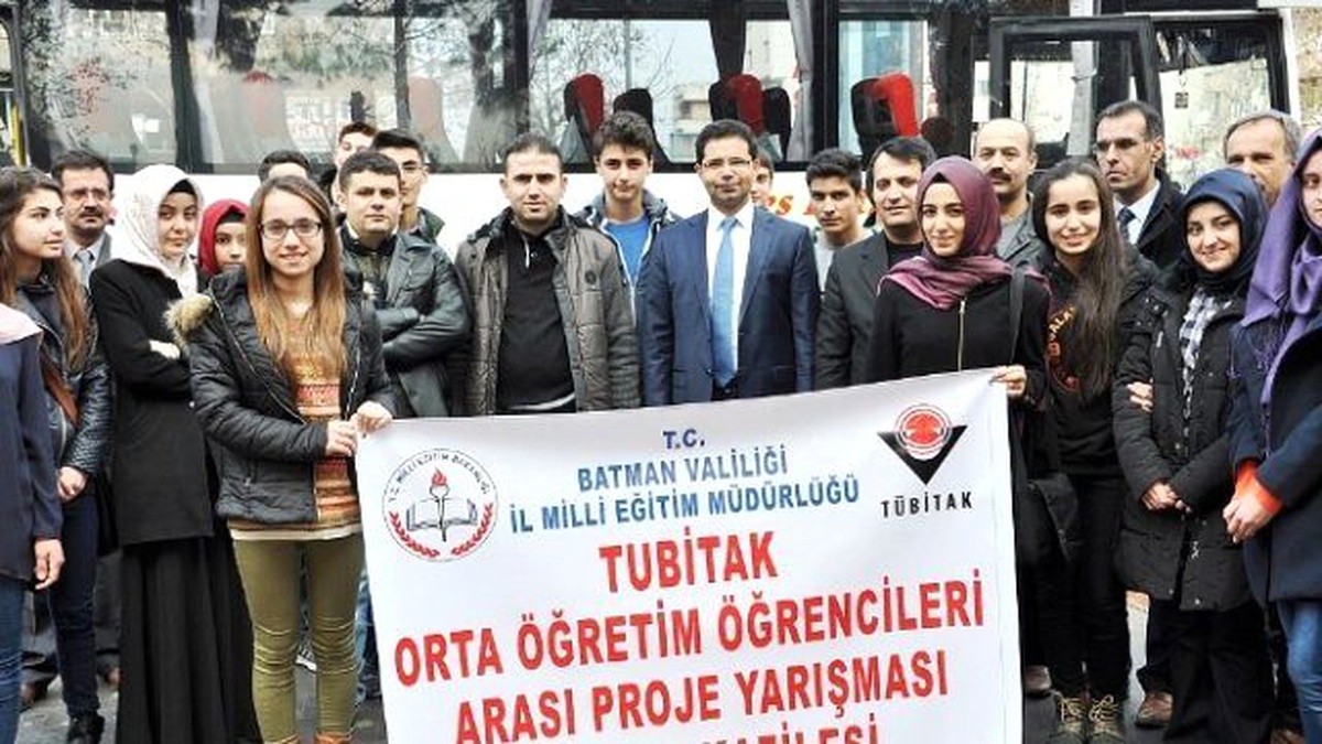 Batman Tübitak Kafilesi Van\'a Uğurlandı