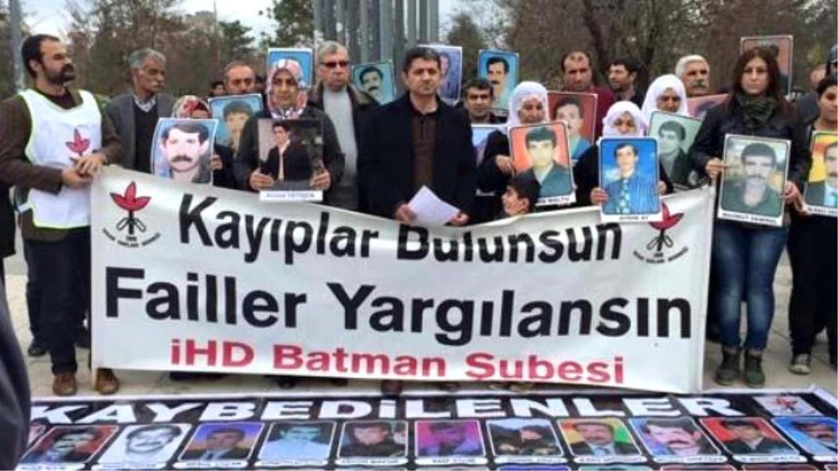 Batman\'da Kayıp Yakınları 320. Kez Eylemdeydi