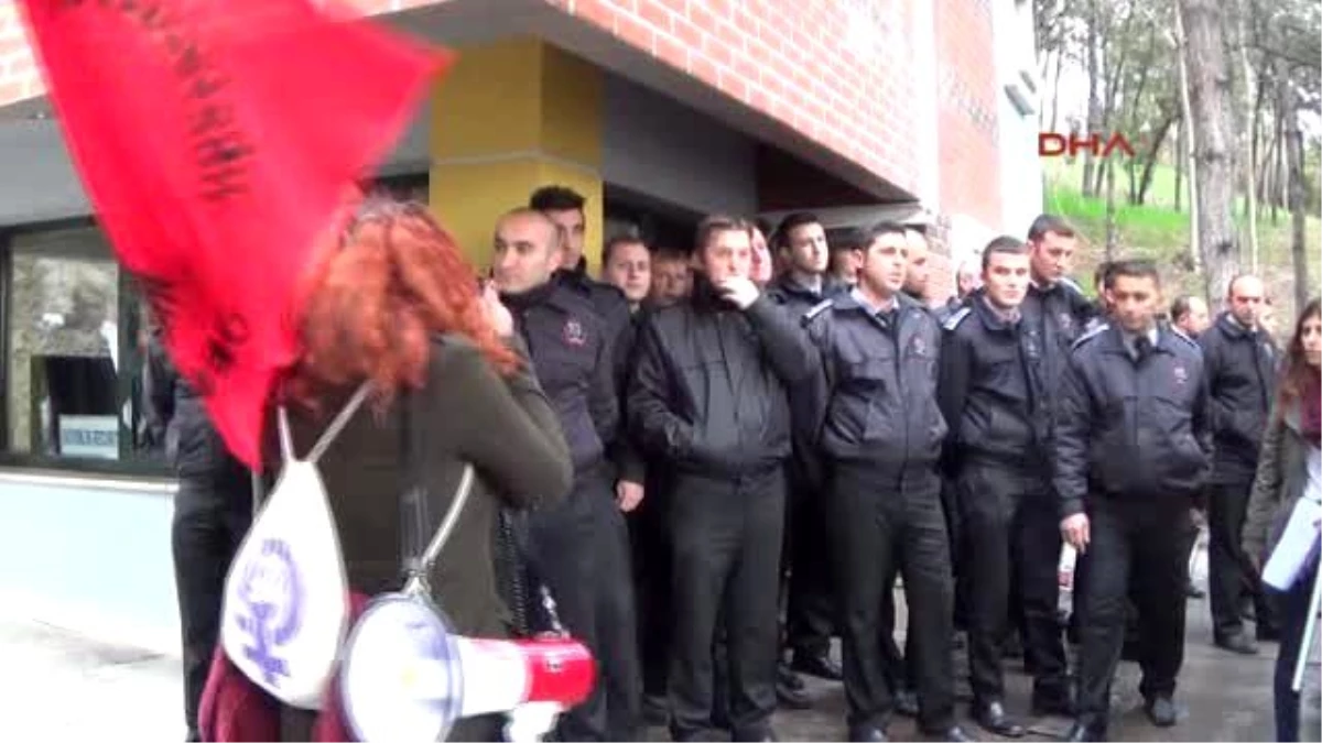 Eskişehir - Anadolu Üniversitesi\'nde Öğrenci ve Özel Güvenlik Gerginliği