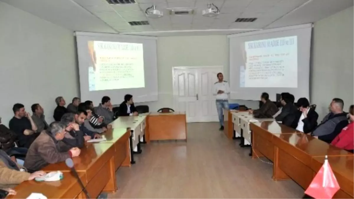 Malkara Belediyesi Personeline Temel İş Sağlığı ve Güvenliği Eğitimi Verildi