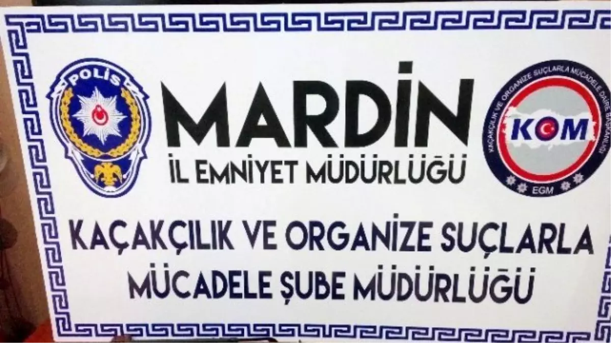 Mardin\'de Uzun Namlulu Silah Ele Geçirildi