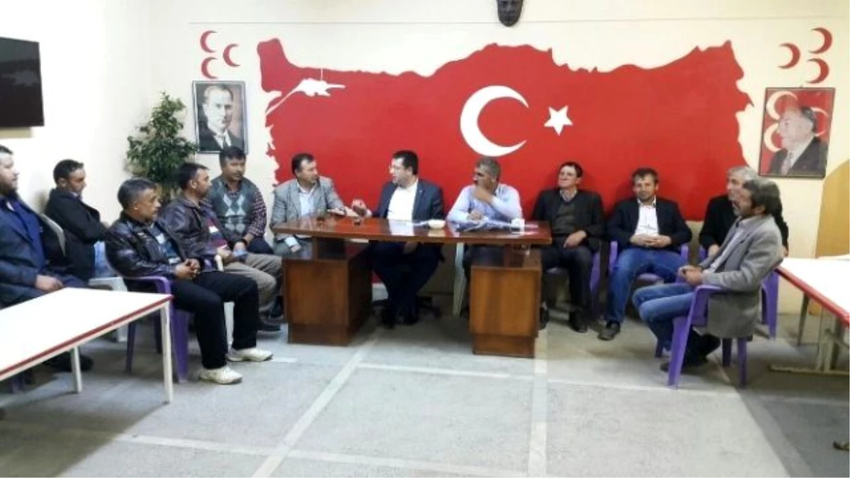 MHP Afyonkarahisar Milletvekili Aday Adayı Parsak Sel Afeti Bölgesinde