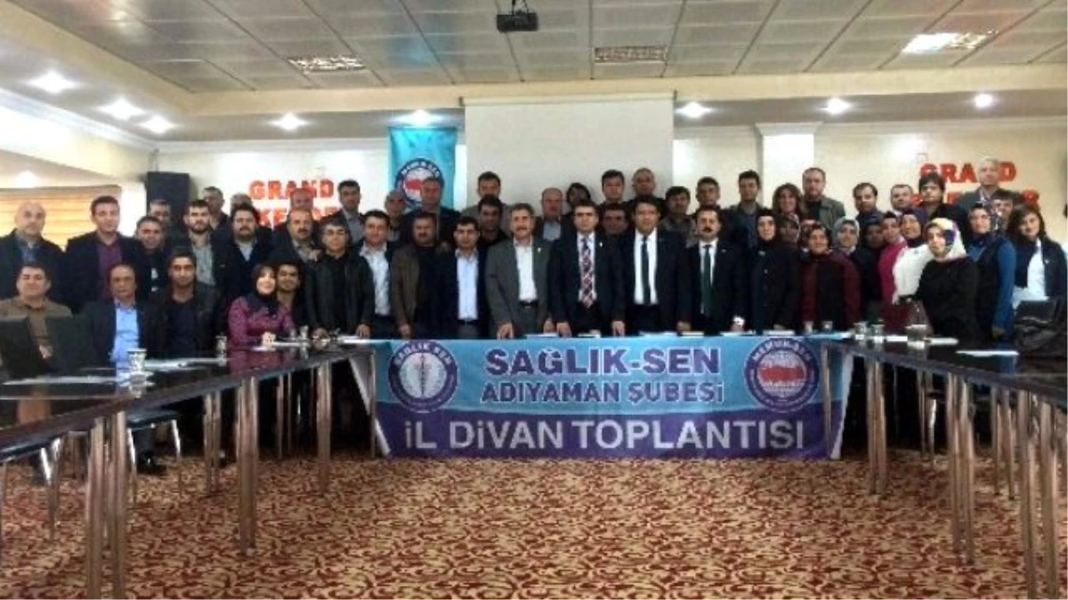 Sağlık-sen\'den Genişletilmiş İl Divan Toplantısı