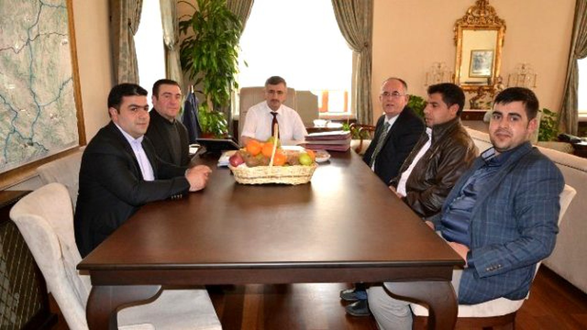 Sebze ve Meyve Komisyoncularından Vali Bektaş\'a Ziyaret