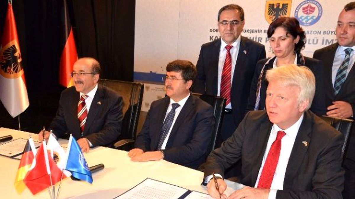 Trabzon ile Dortmund, Kardeş Şehir Protokolünü İmzaladı