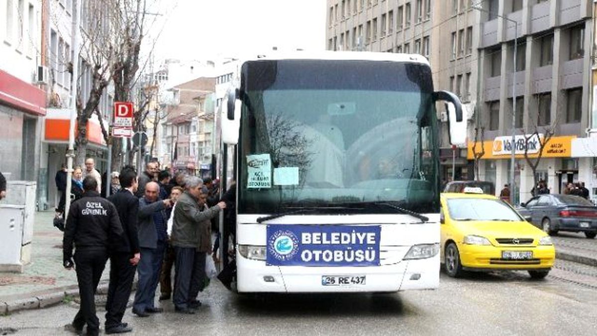 Acil Durum Otobüsleri Devrede