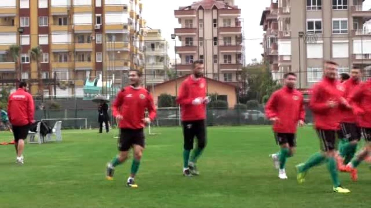 Albimo Alanyaspor, Boluspor Maçı Hazırlıklarını Sürdürdü