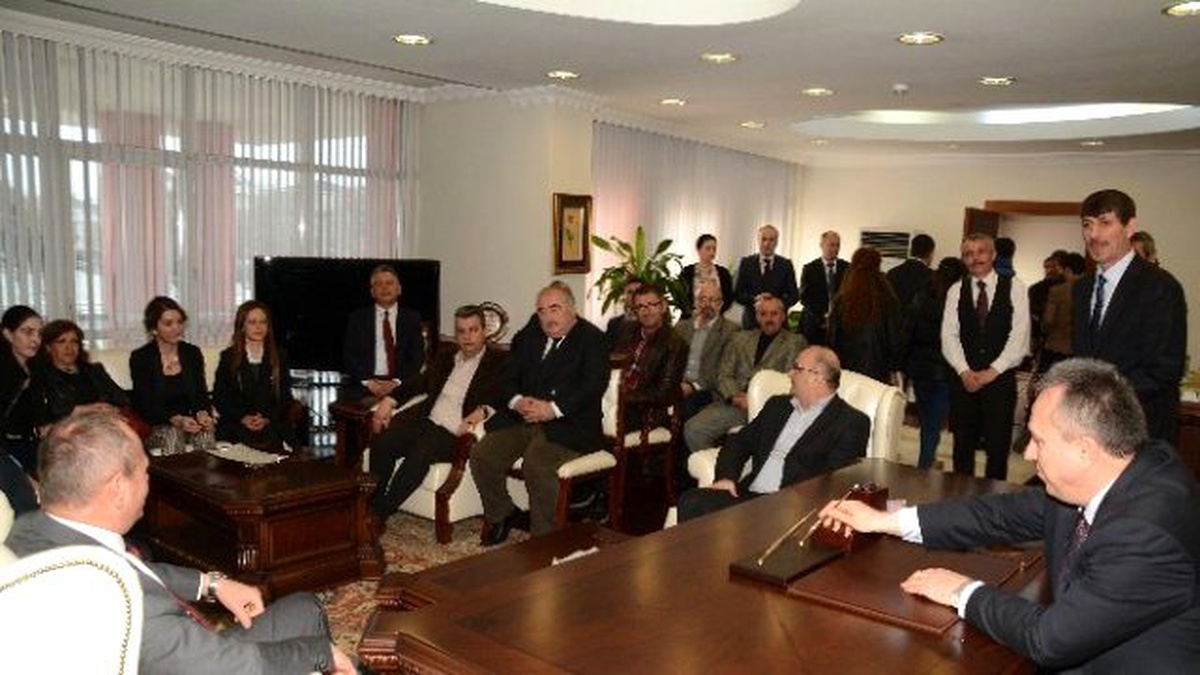 Başkan Keleş, Vali Fidan\'ı Ziyaret Etti