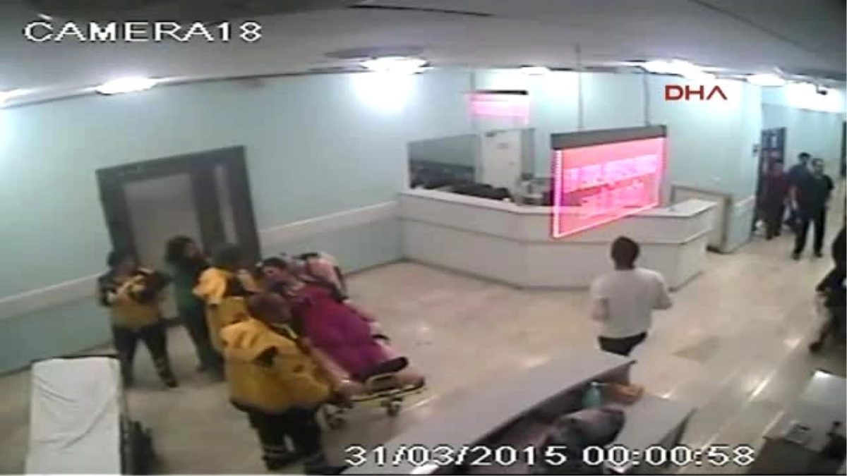 Erü Hastanesinde Görevlilere Bıçaklı Saldırı