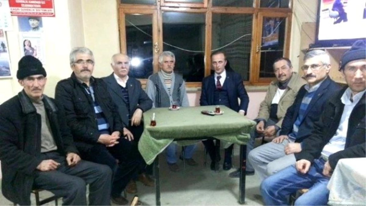 MHP Merkez İlçe, Haydarlar Köyünü Ziyaret Etti