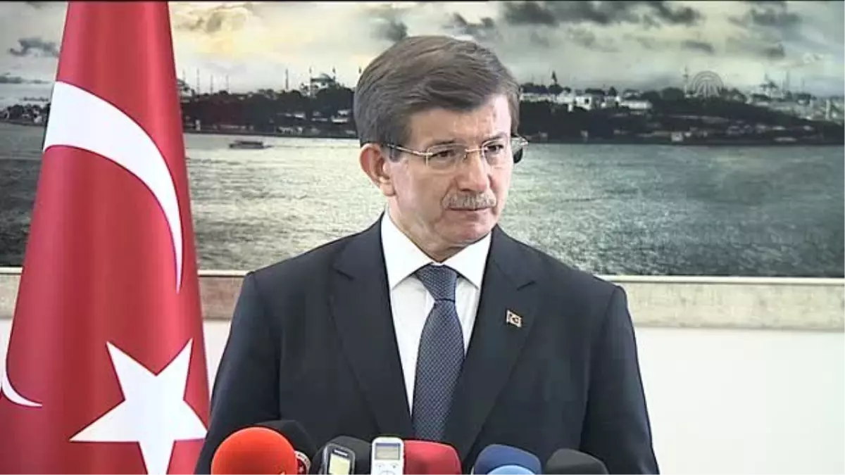 Başbakan Davutoğlu: " O Basın Organlarının Bu Cenazeye Gelme Hakları Yoktur"