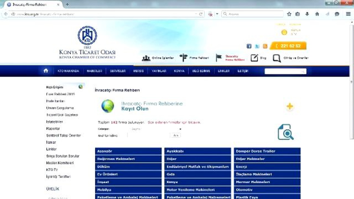 Kto İhracatçı Üyelerini Firma Rehberiyle Dünyayla Buluşturacak