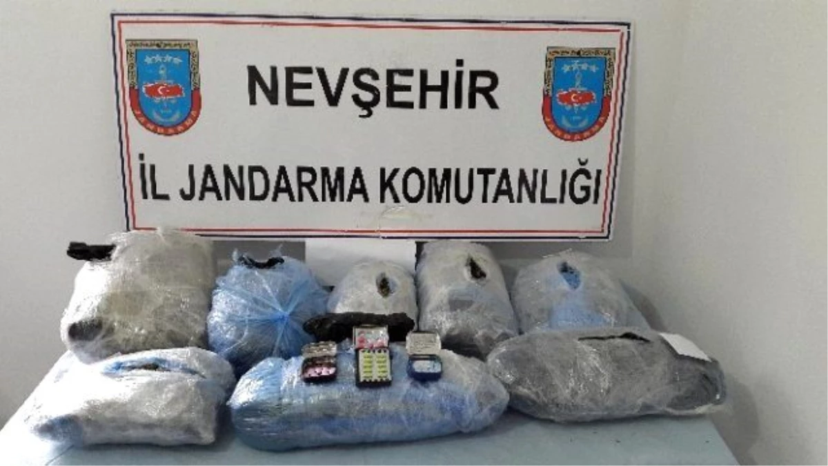 Nevşehir\'de 16 Kilo Esrar Ele Geçirildi