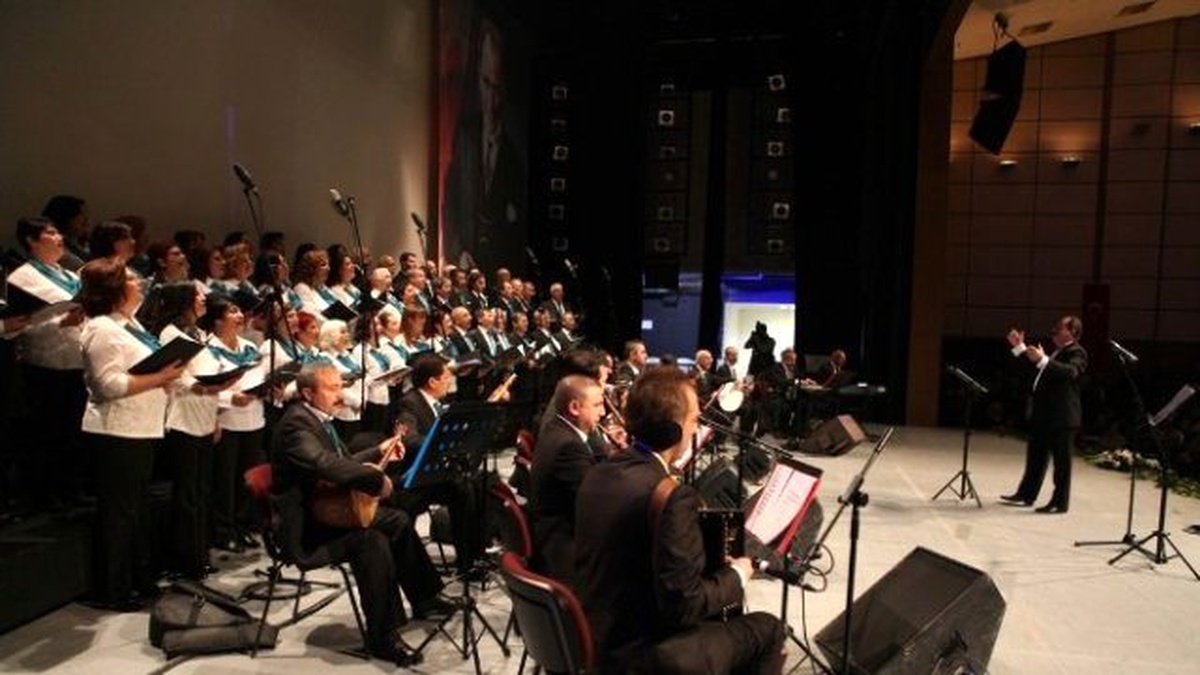 Türk Halk ve Türk Sanat Müziği Korusu Konserde Buluşacak