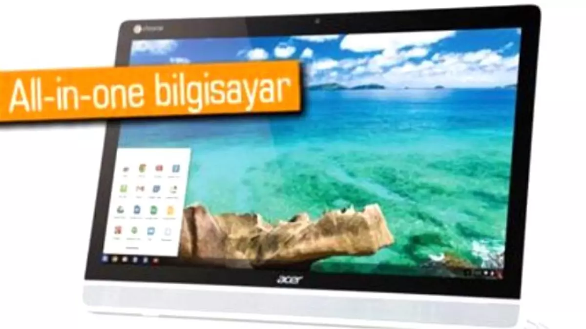 Acer\'dan Dokunmatik Ekranlı Chromebase