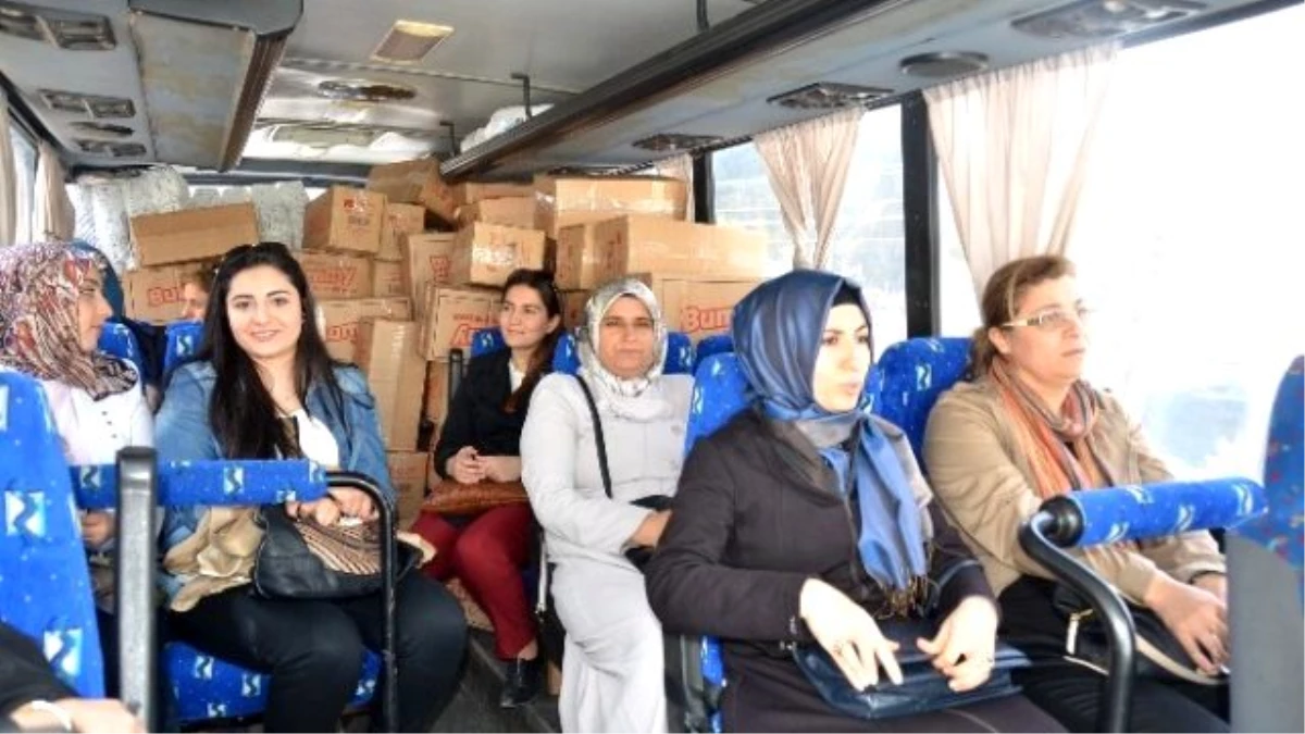 AK Parti Kadın Kolları Suriyeli Kadınları Unutmadı