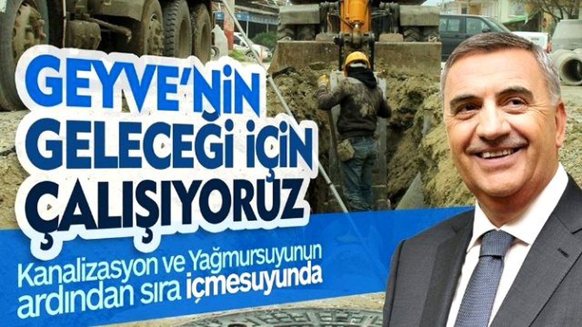 Başkan Toçoğlu\'ndan Geyve\'ye İçmesuyu Müjdesi