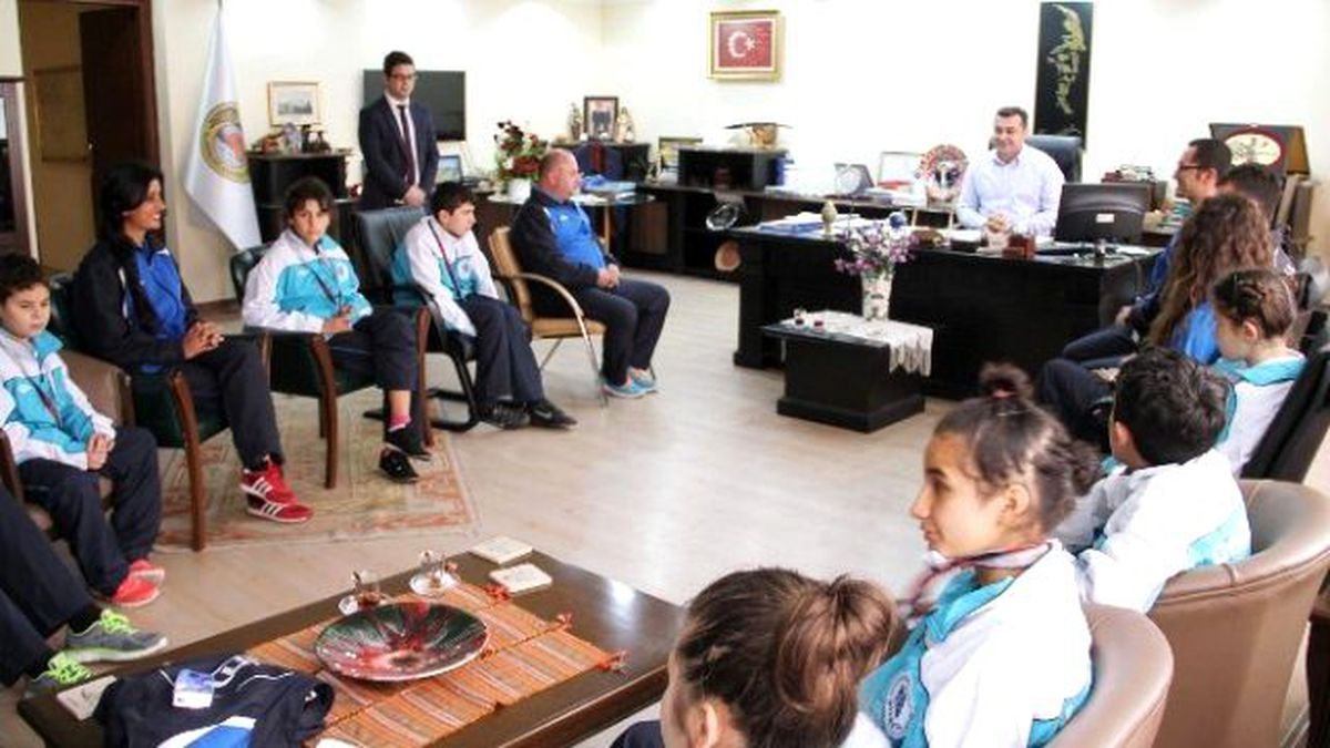 Başkan Yücel\'den Özel Sporculara Tam Destek