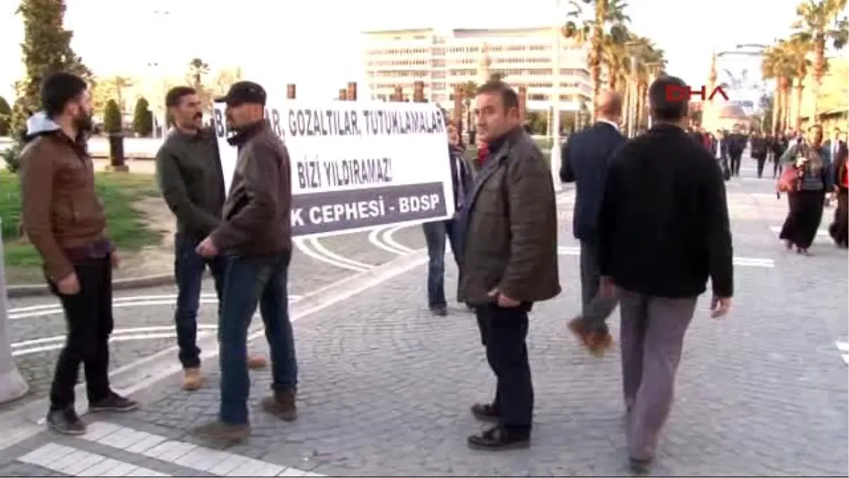 İzmir - Dhkp-C Operasyonlarını Protesto Eden Gruba Müdahale